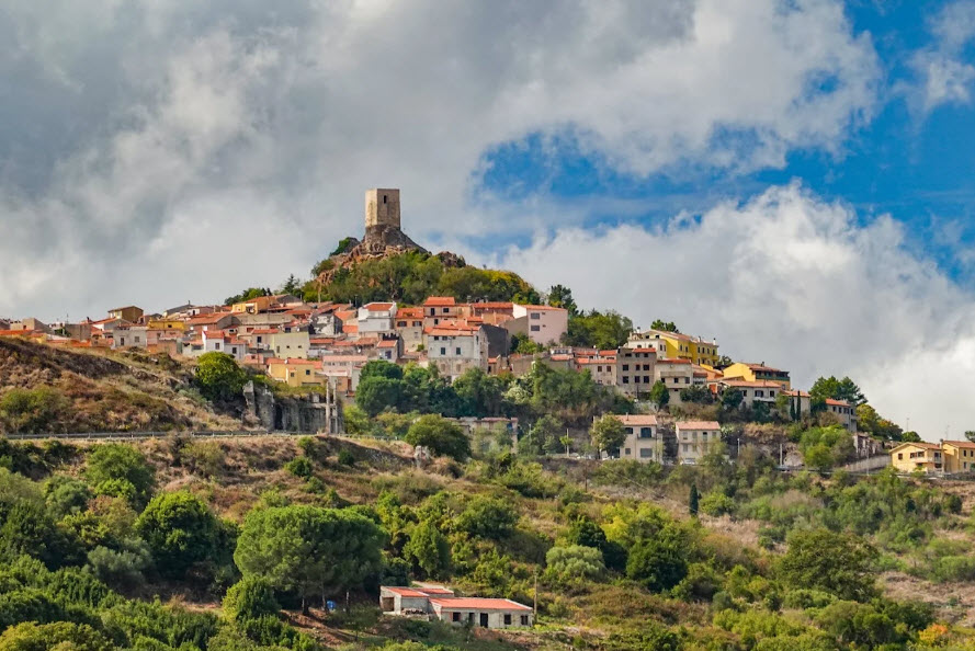 Malaspina Castel Osilo, Italy